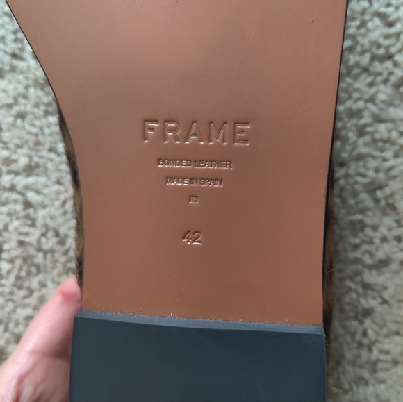 NEW Frame Animal Print Loafer - Picture 8 of 8